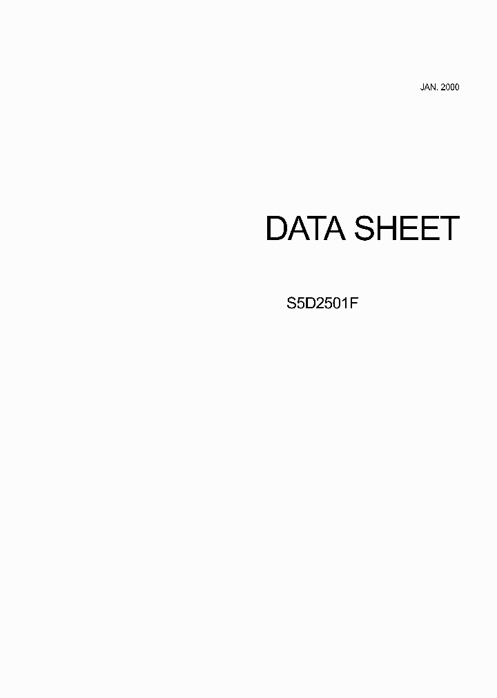 S5D2501F_140303.PDF Datasheet