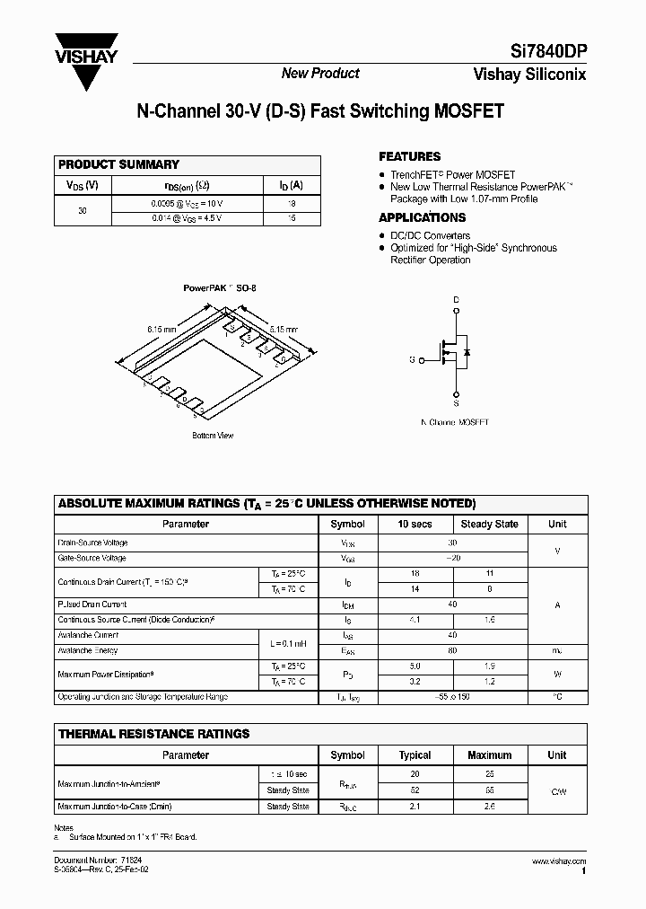 SI7840DP_218881.PDF Datasheet