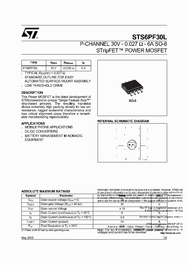 STS6PF30L_242138.PDF Datasheet