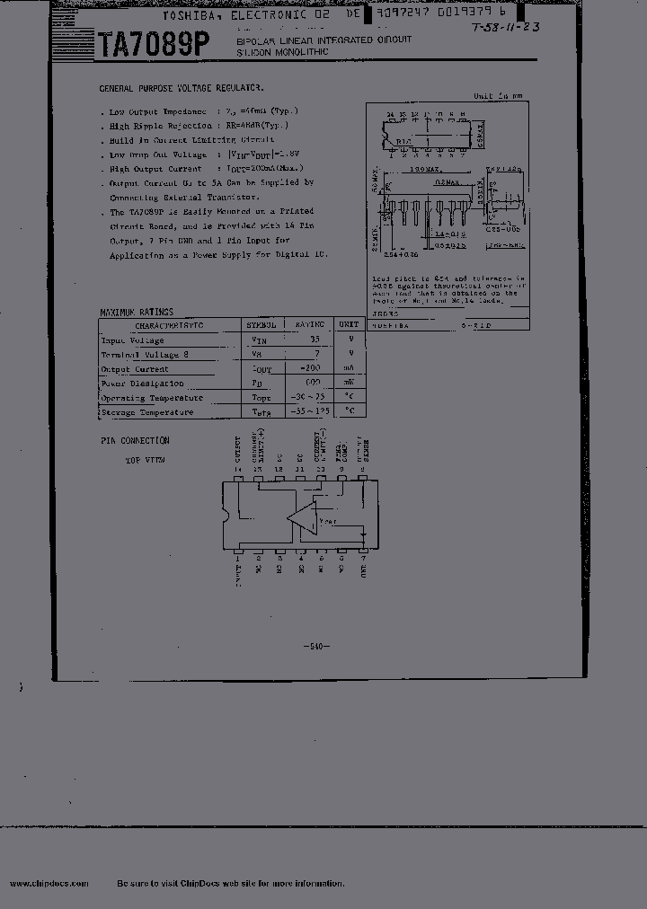 TA7089P_260547.PDF Datasheet