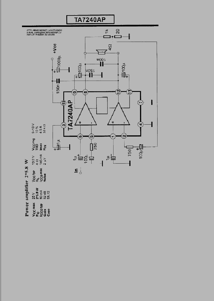 TA7240AP_204405.PDF Datasheet