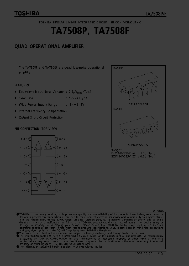 TA7508P_262705.PDF Datasheet