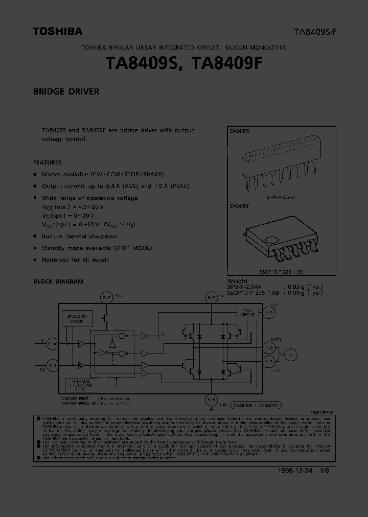 TA8409_221775.PDF Datasheet