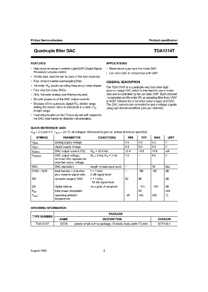 TDA1314_204559.PDF Datasheet