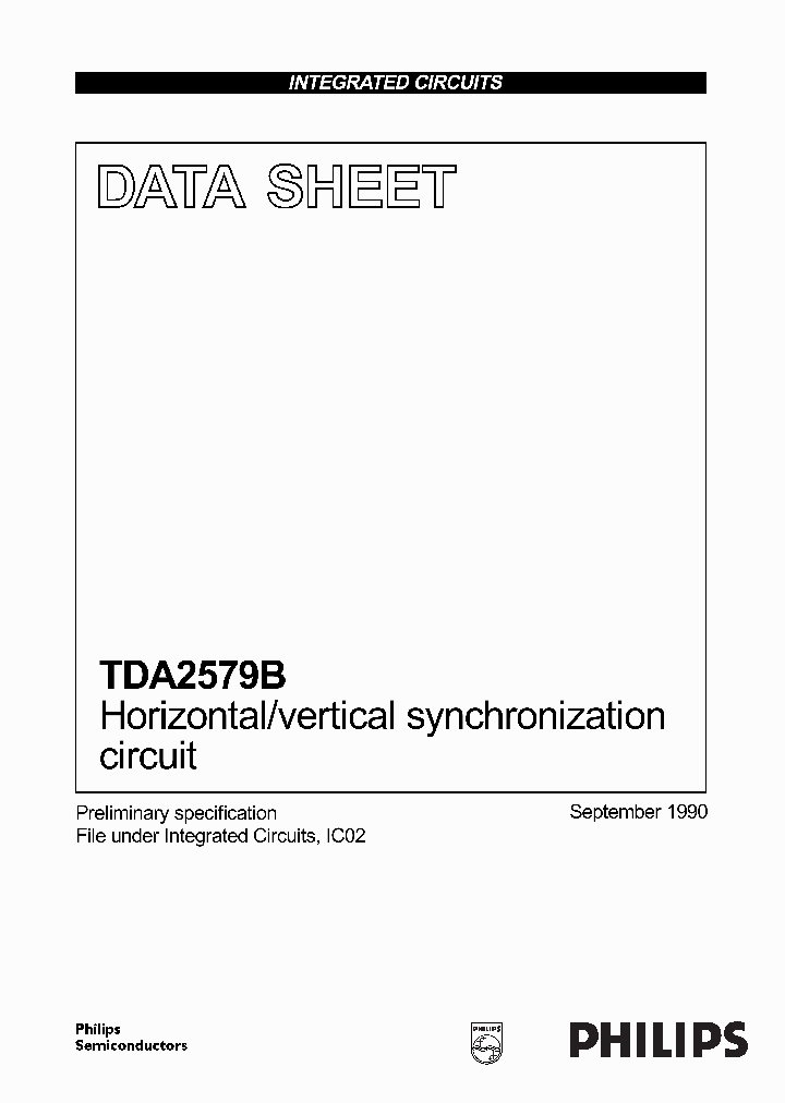 TDA2579B_248805.PDF Datasheet