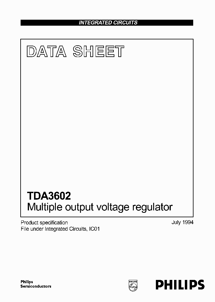 TDA3602_240511.PDF Datasheet