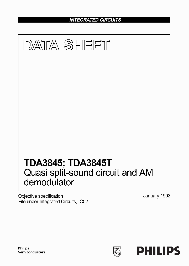 TDA3845_220263.PDF Datasheet