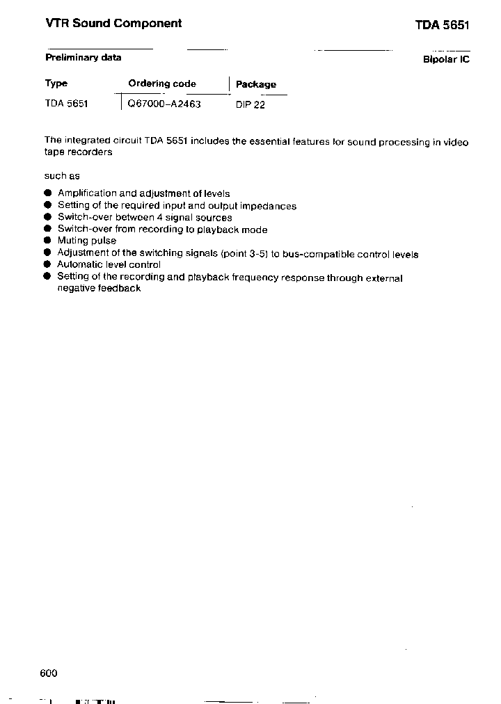 TDA5651_235980.PDF Datasheet