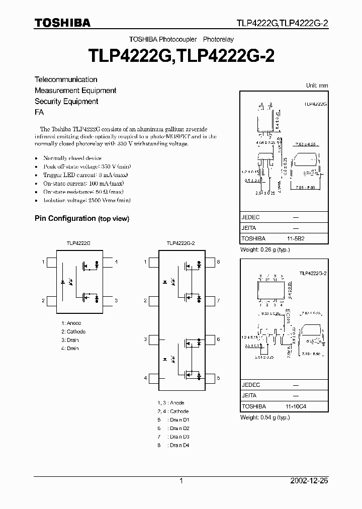 TLP4222G_215988.PDF Datasheet