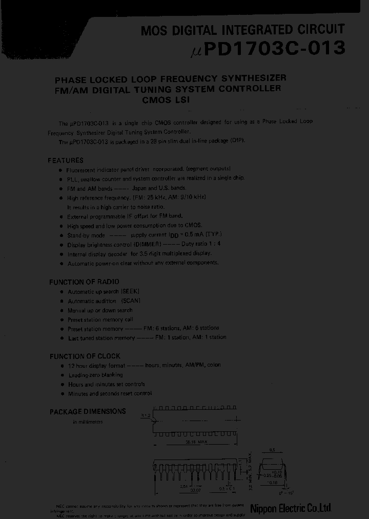 UPD1703C-013_260751.PDF Datasheet