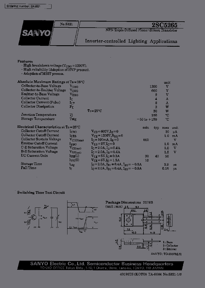2SC5265_219402.PDF Datasheet
