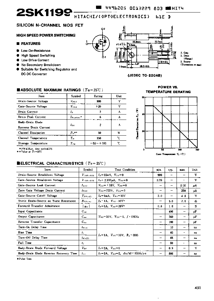 2SK1199_244027.PDF Datasheet