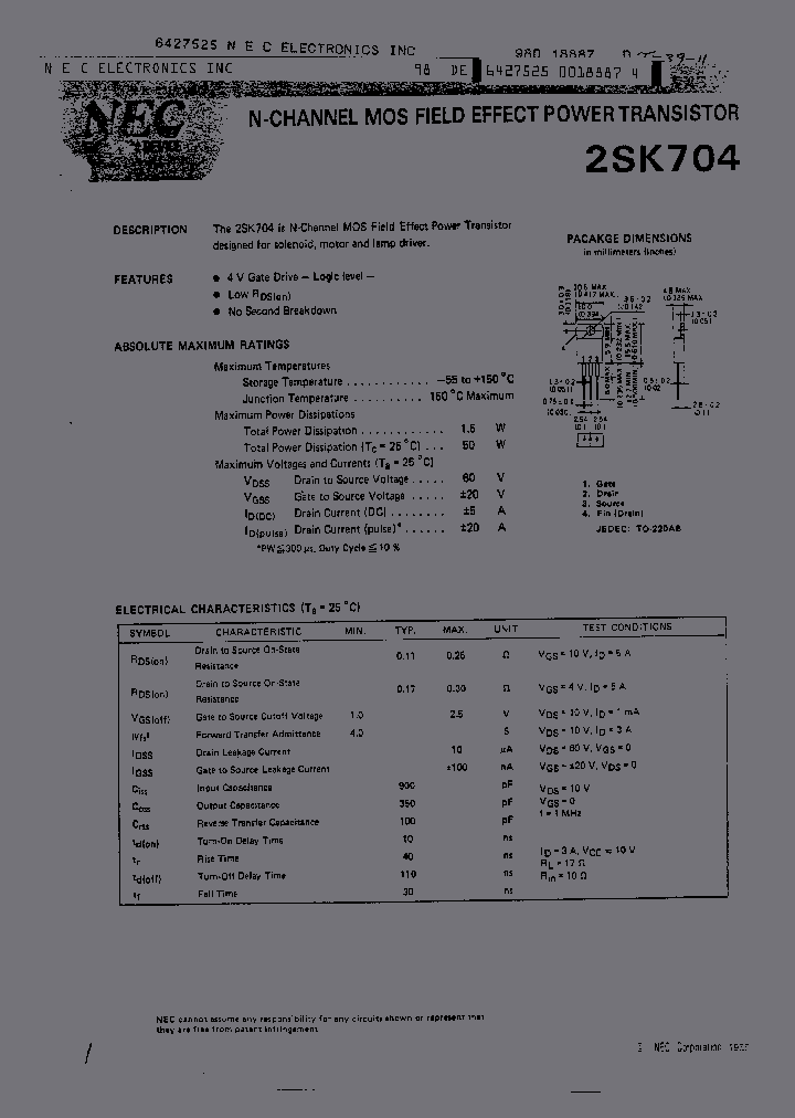 2SK704_197315.PDF Datasheet