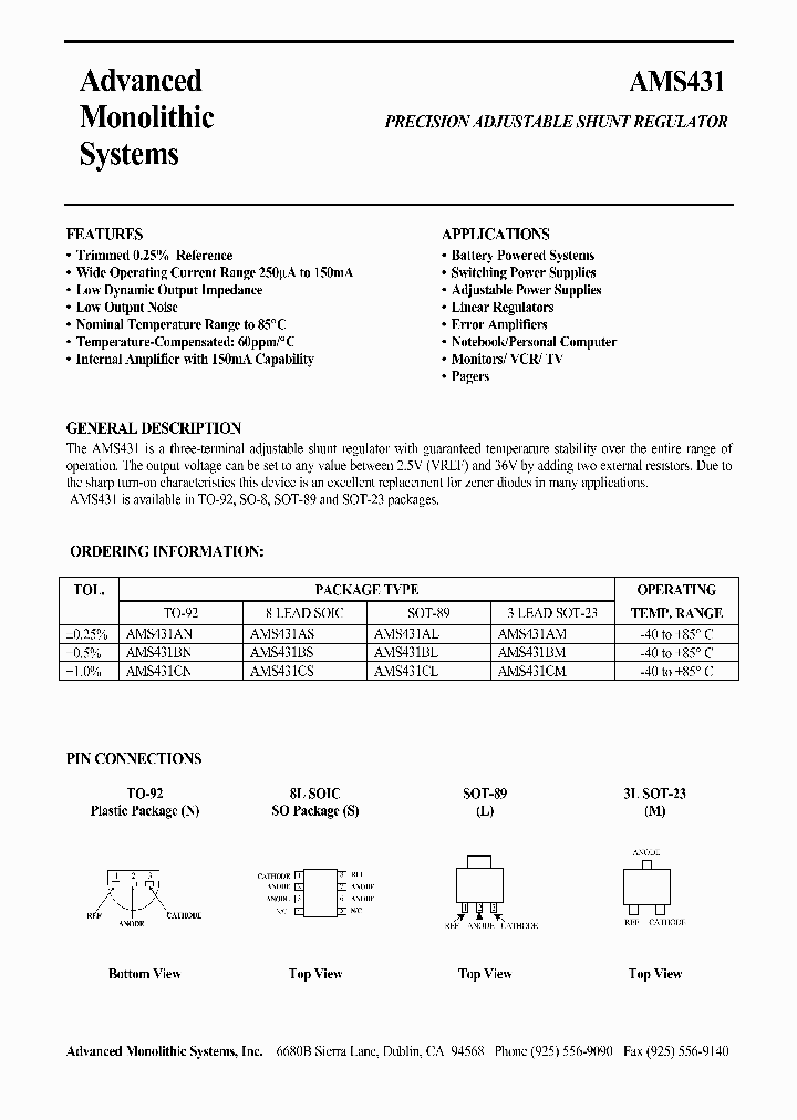 AMS431_211590.PDF Datasheet