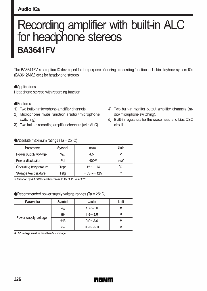BA3641FV_227941.PDF Datasheet