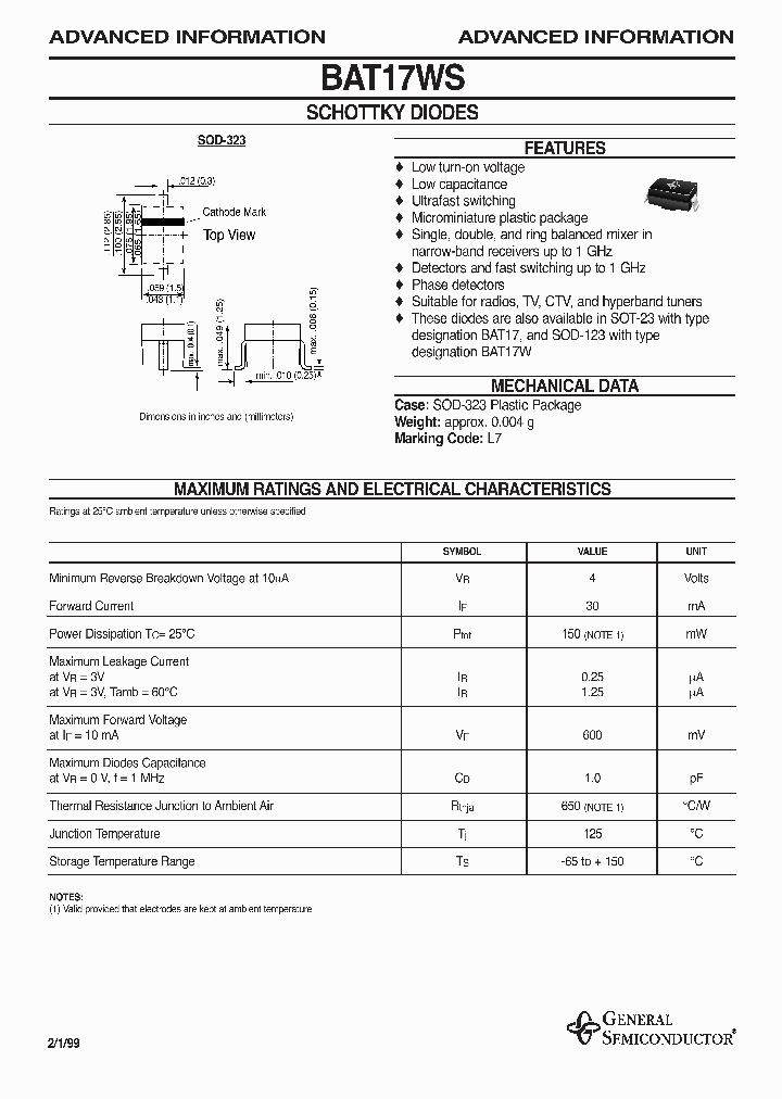 BAT17WS_212857.PDF Datasheet