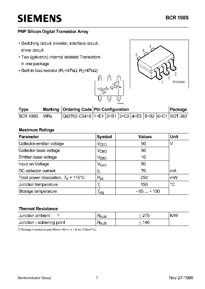 BCR198S_224710.PDF Datasheet