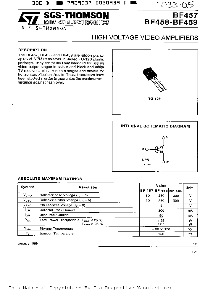 BF457_237789.PDF Datasheet