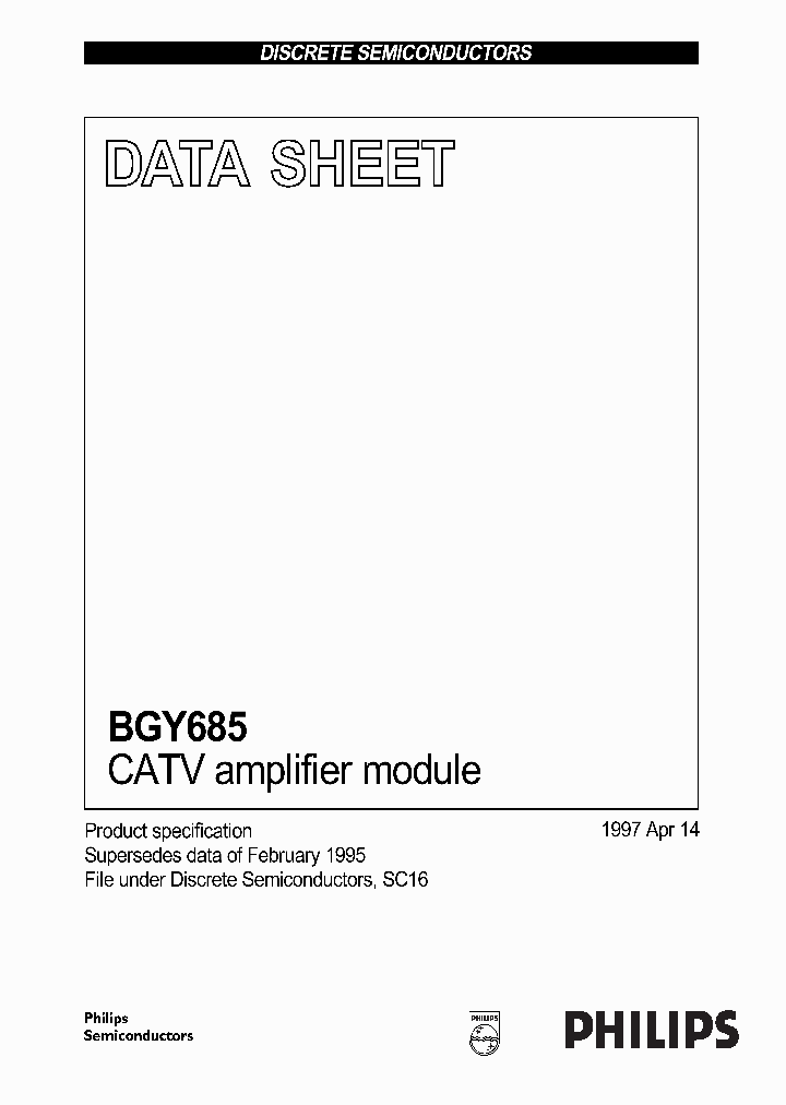 BGY685_235720.PDF Datasheet