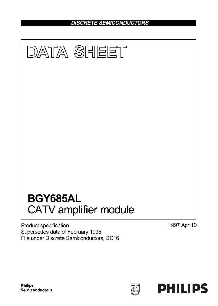 BGY685AL_235723.PDF Datasheet