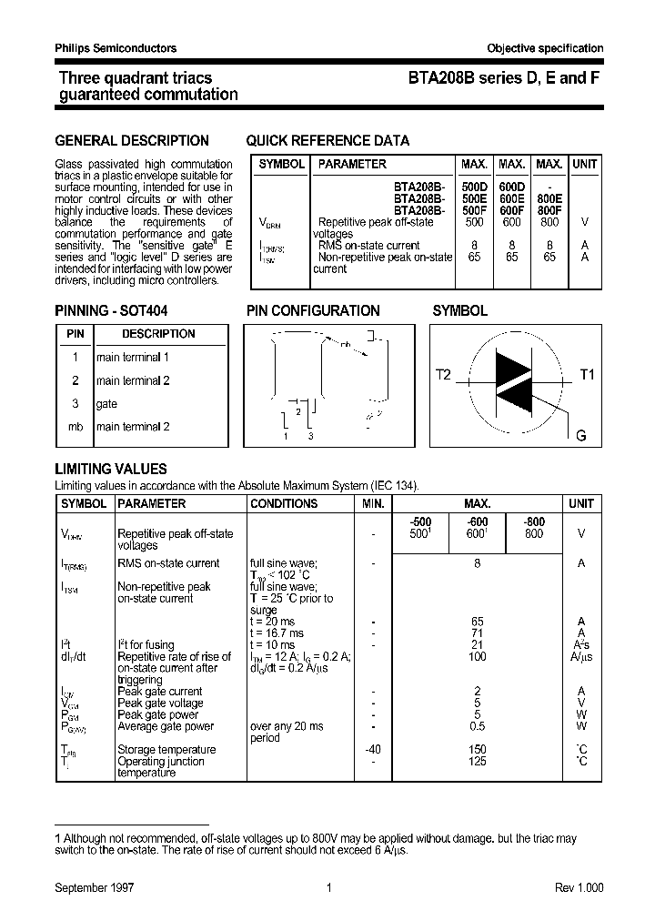 BTA208B-500D_214497.PDF Datasheet