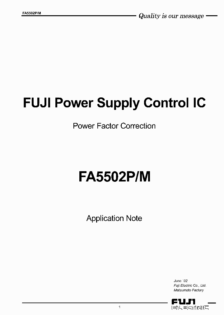 FA5502_253322.PDF Datasheet