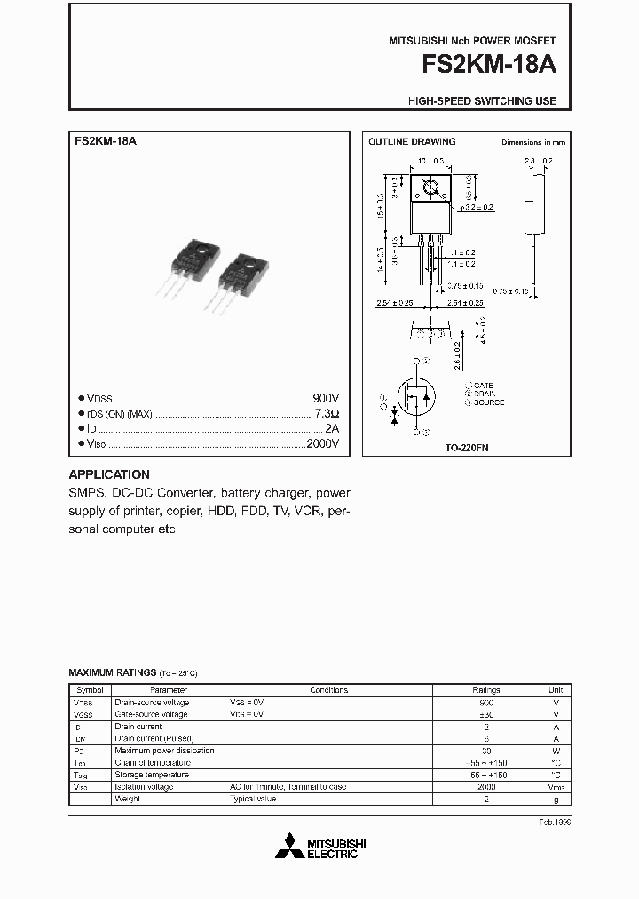 FS2KM-18_219661.PDF Datasheet