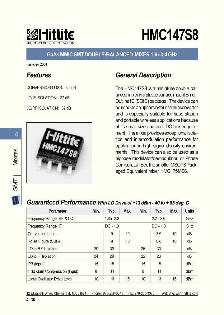 HMC147S8_238662.PDF Datasheet