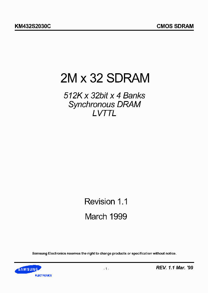 KM432S2030C_212010.PDF Datasheet