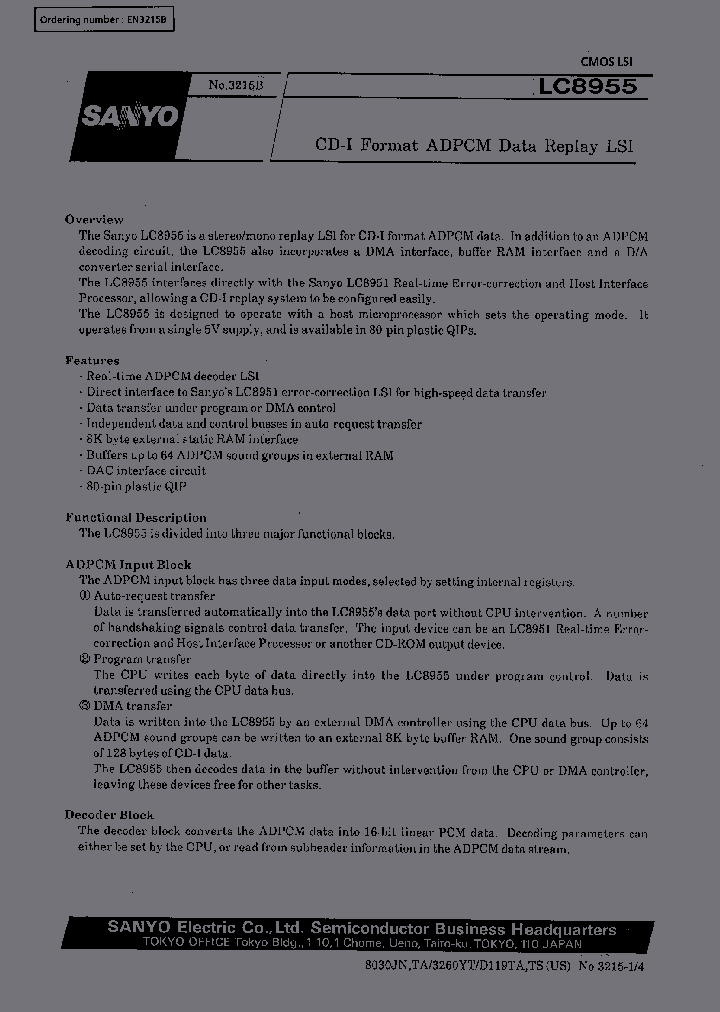 LC8955_225476.PDF Datasheet