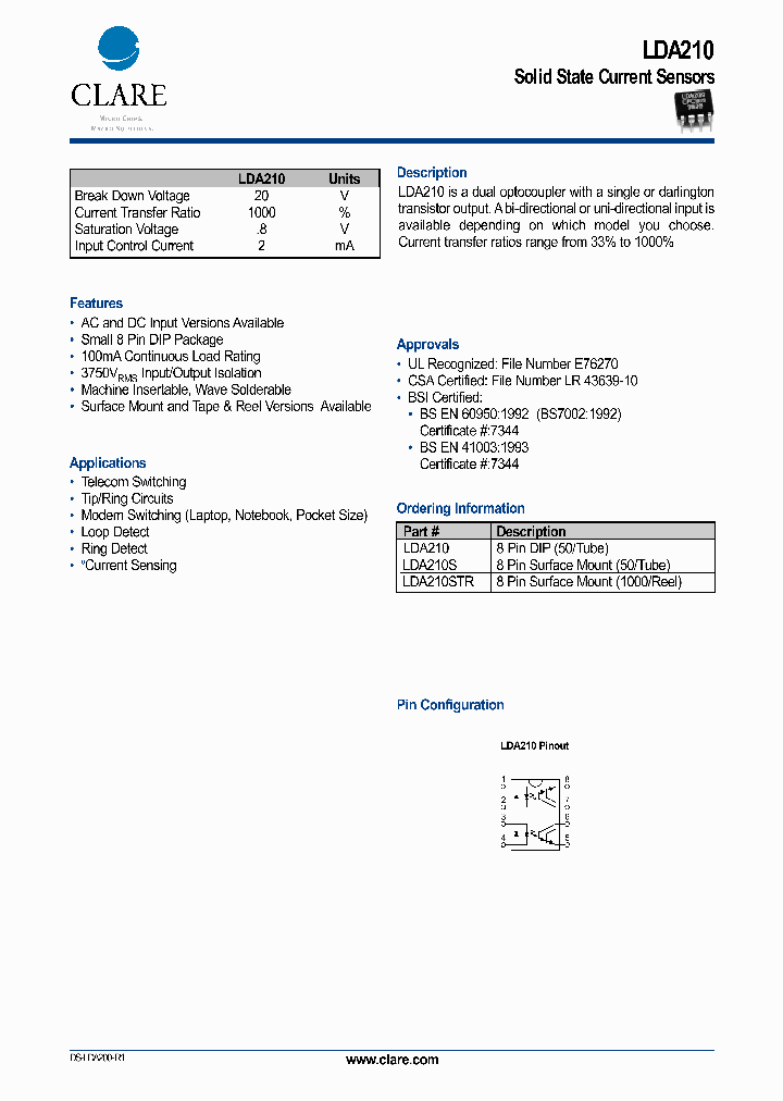 LDA210_216307.PDF Datasheet