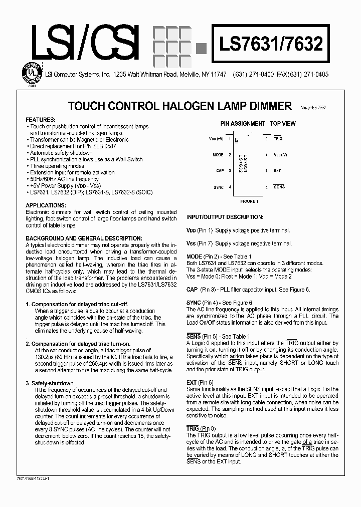 LS7631_213567.PDF Datasheet