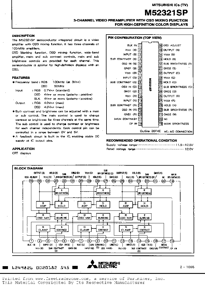 M52321SP_214533.PDF Datasheet