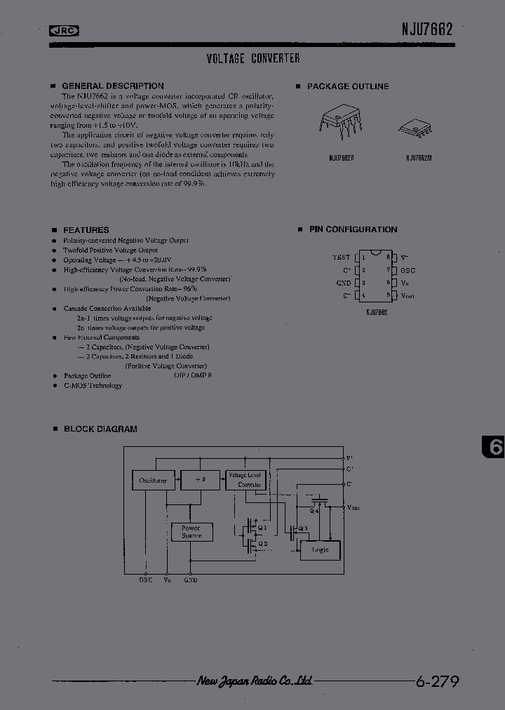 NJU7662_224815.PDF Datasheet