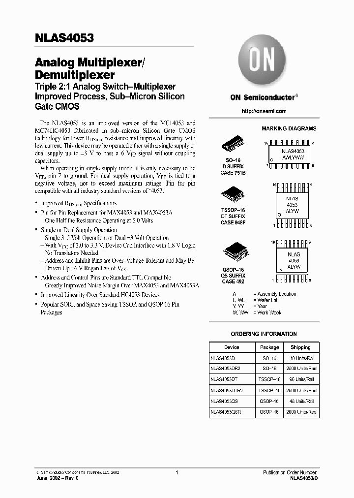 NLAS4053DTR2_230275.PDF Datasheet