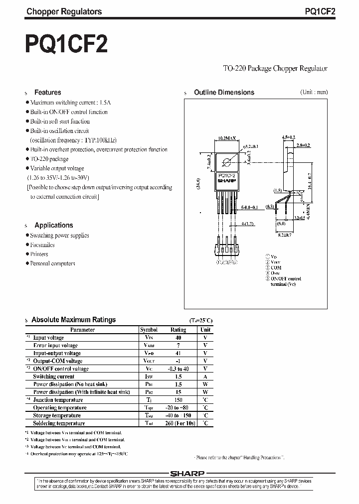 PQ1CF2_226942.PDF Datasheet