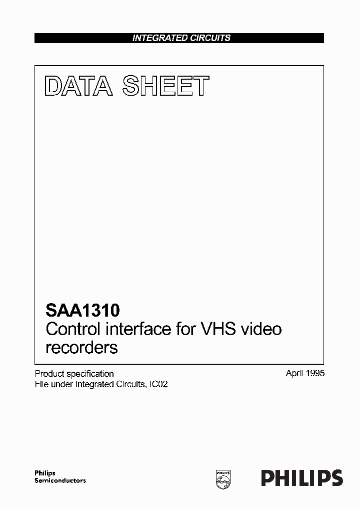 SAA1310_214834.PDF Datasheet