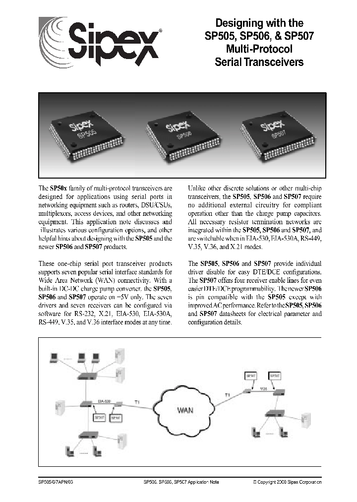 SP505CF_141503.PDF Datasheet