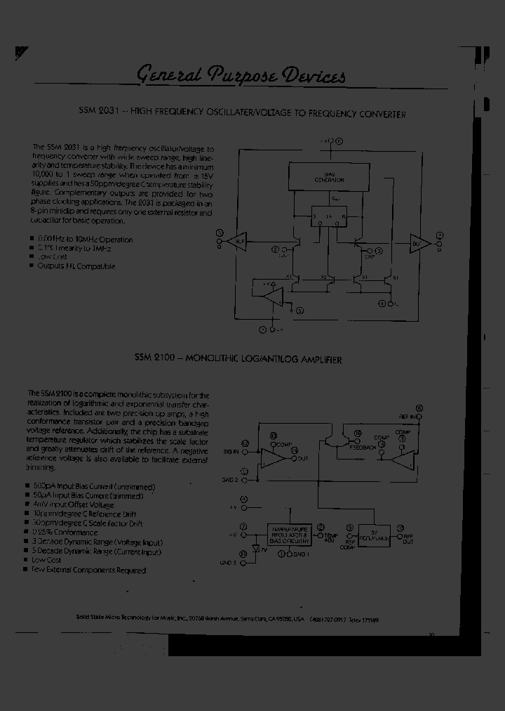 SSM2100_198244.PDF Datasheet