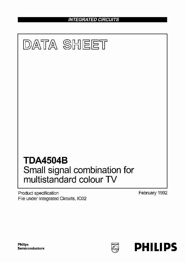 TDA4504_261114.PDF Datasheet