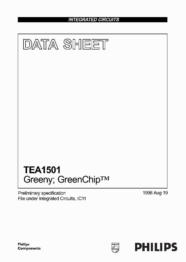 TEA1501_228451.PDF Datasheet