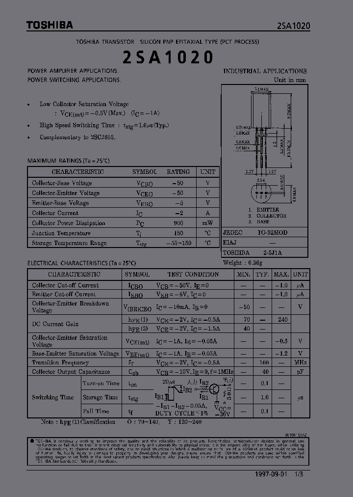 2SA1020_5981.PDF Datasheet