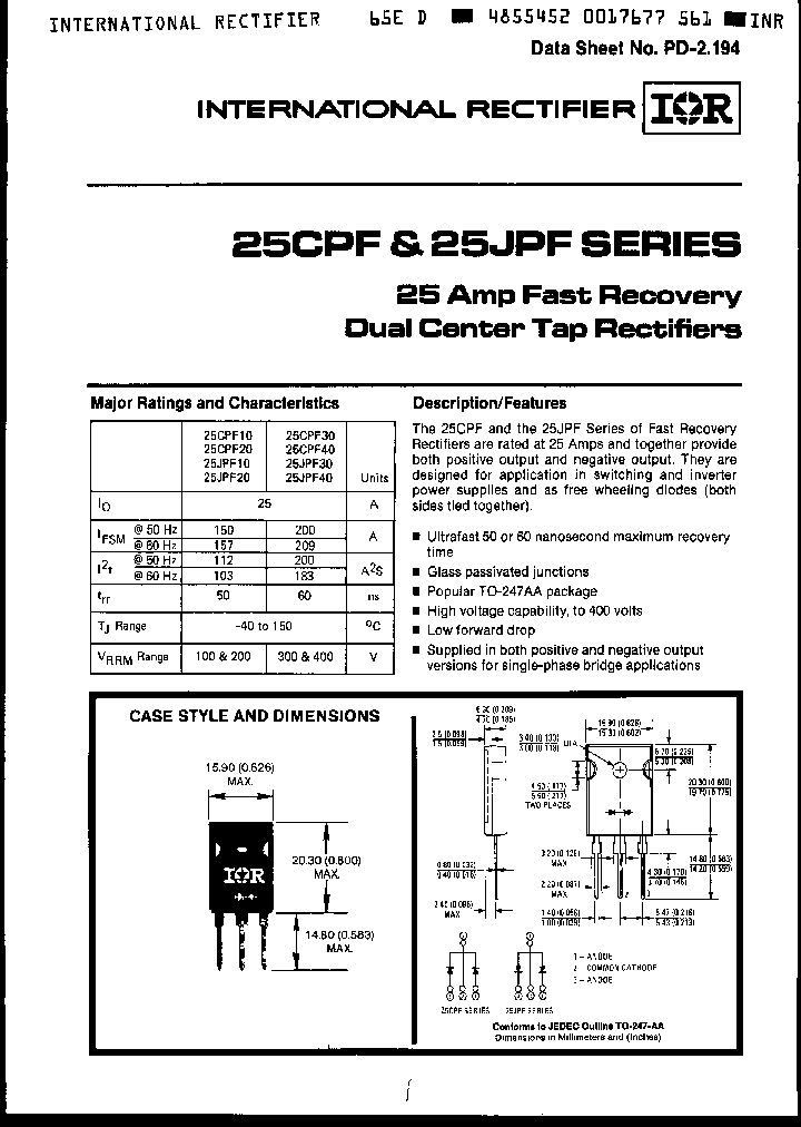 25JPF40_375317.PDF Datasheet