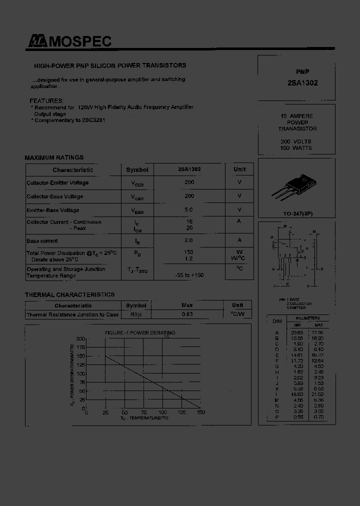 2SA1302_181603.PDF Datasheet