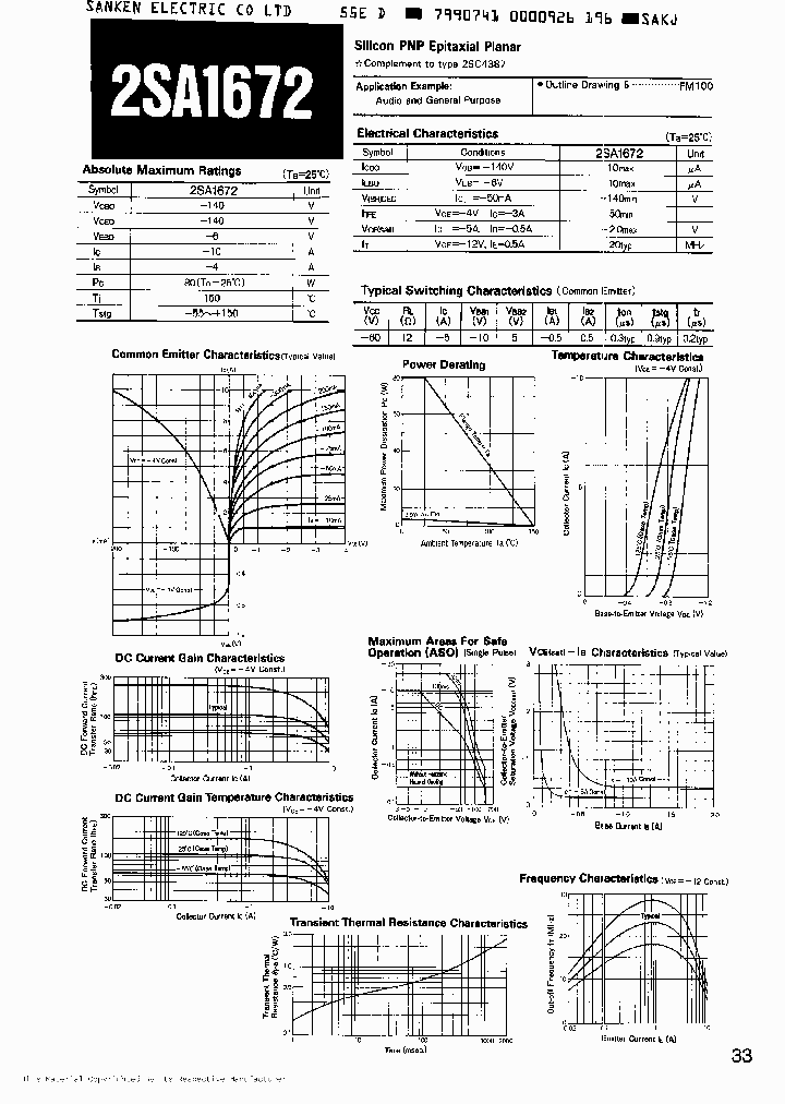 2SA1672_310039.PDF Datasheet