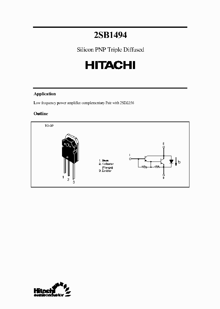 2SB1494_365327.PDF Datasheet