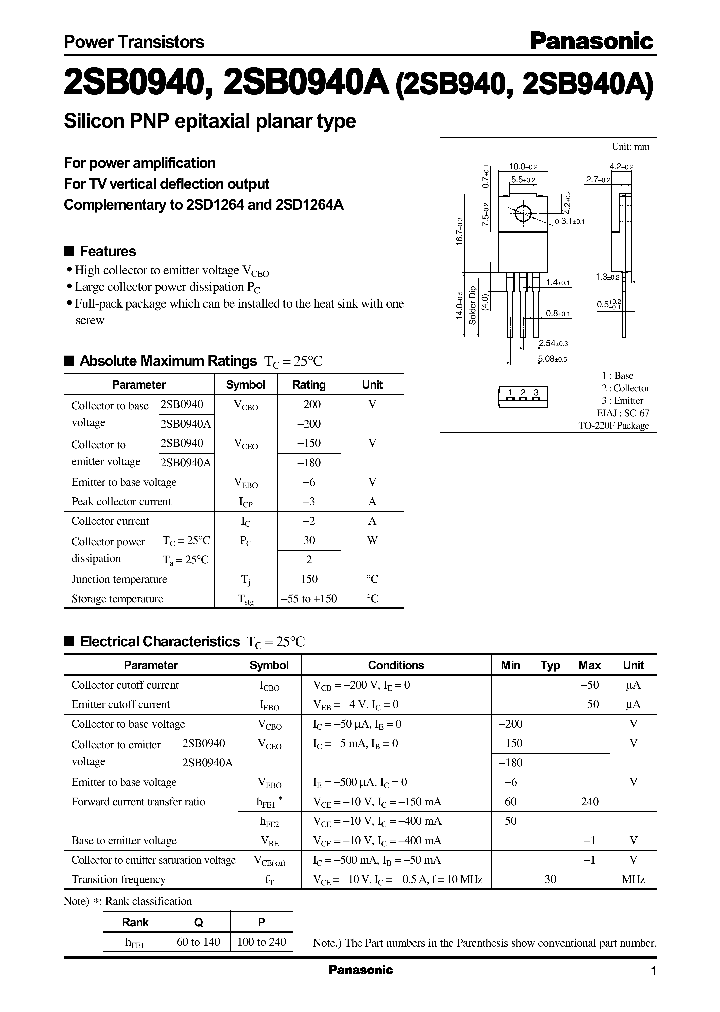 2SB940A_350893.PDF Datasheet