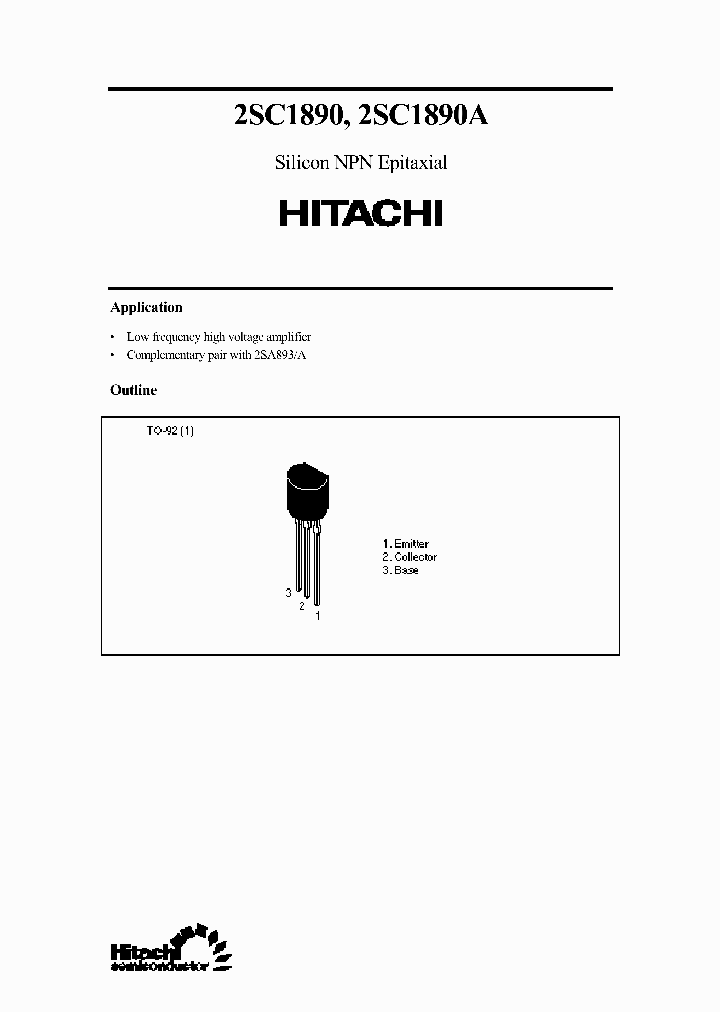 2SC18902SC1890A_335106.PDF Datasheet