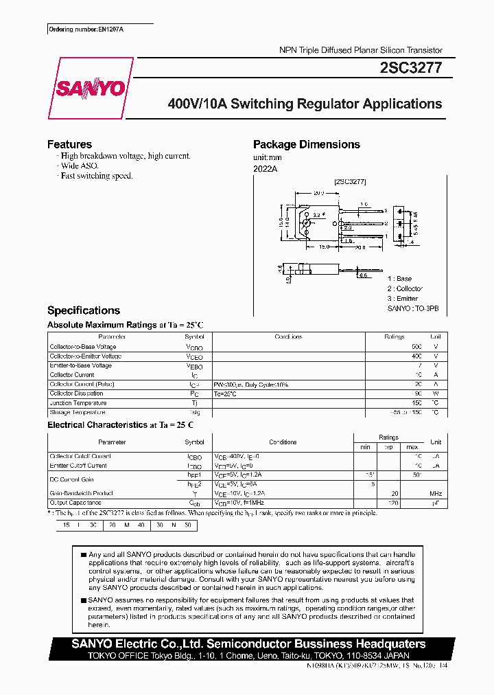 2SC3277_324111.PDF Datasheet