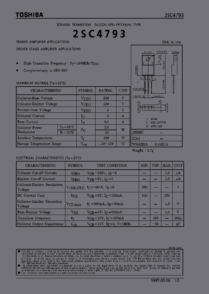 2SC4793_185632.PDF Datasheet